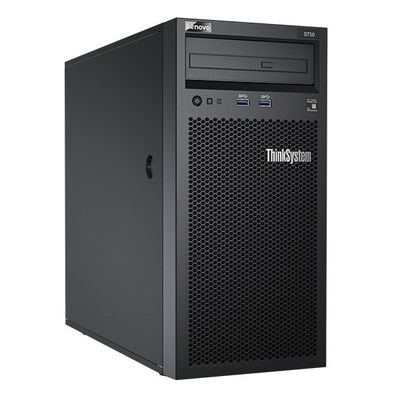 Lenovo Thinksystem ST50 4 Bay Mini PC Tower Server para tareas intensivas de medios y GPU