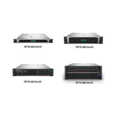 3.1GHz Personalización HP HPE Gen10 Proliant DL360 DL380 DL560 DL580 PC Servidores de rack de almacenamiento de computadoras