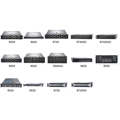14th Poweredge Intel Xeon PC de almacenamiento de computadoras GPU Rack Servidor