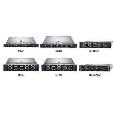 Servidores rack de CPU Intel Xeon personalizados para el cómputo potente R740xd R740 R640